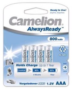 Camelion oplaadbare batterijen AAA