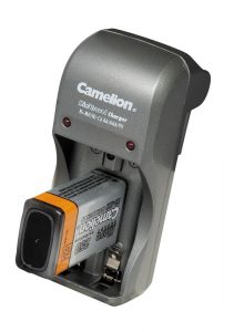Camelion 9 volt oplaadbare batterij oplader